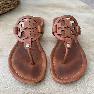 Tory Burch Brown Miller Sandal